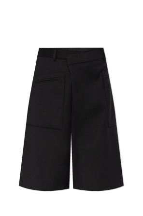 パンツ DOLCE  GABBANA Women Shorts  Burmudas FTC18T FU28J N0000 N Gabardine Tuxedo Shorts (FTC78T-FU21E-N0000-BLACK)